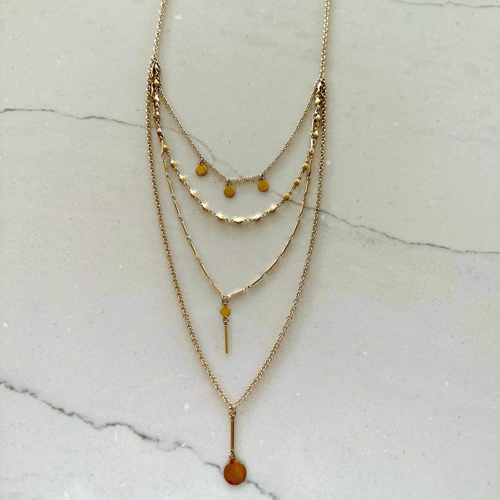 Boutique Brand Necklace (worn 1x) - Picture 1 of 6